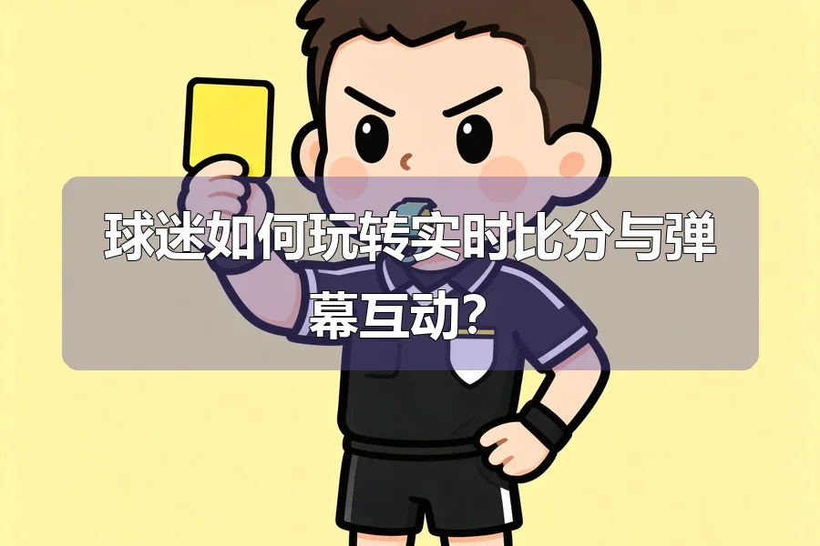 球迷如何玩转实时比分与弹幕互动？